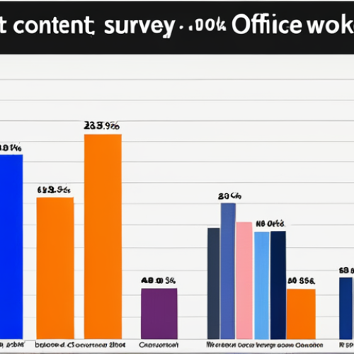 Home 8 **
A bar graph visualizing survey data showing the most preferred blog content types among 20-something female office workers, styled for a beauty blog.
**