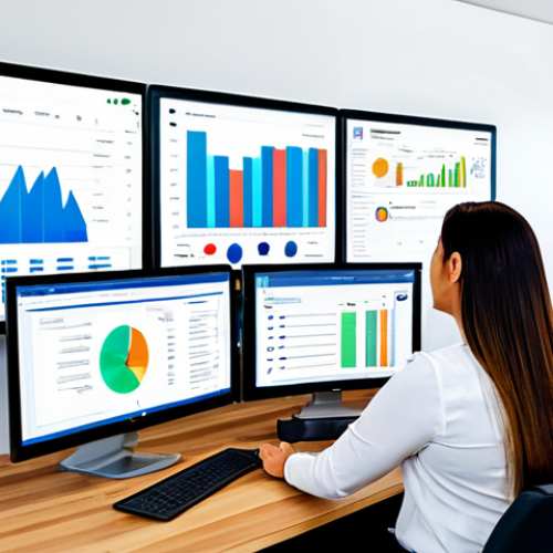 Home 19 Data-Driven Improvement**
"A diverse team analyzing customer feedback data on large monitors in a bright, modern office. Charts and graphs display customer sentiment and product reviews. Everyone is fully clothed, appropriate attire. Safe for work, professional environment, perfect anatomy, correct proportions, well-formed hands, family-friendly, high quality"
**