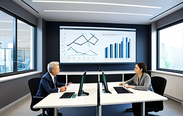 고객 피드백을 통한 브랜드 충성도 향상 - Customer Feedback Analysis**

"A diverse team of professionals analyzing customer feedback data on l...