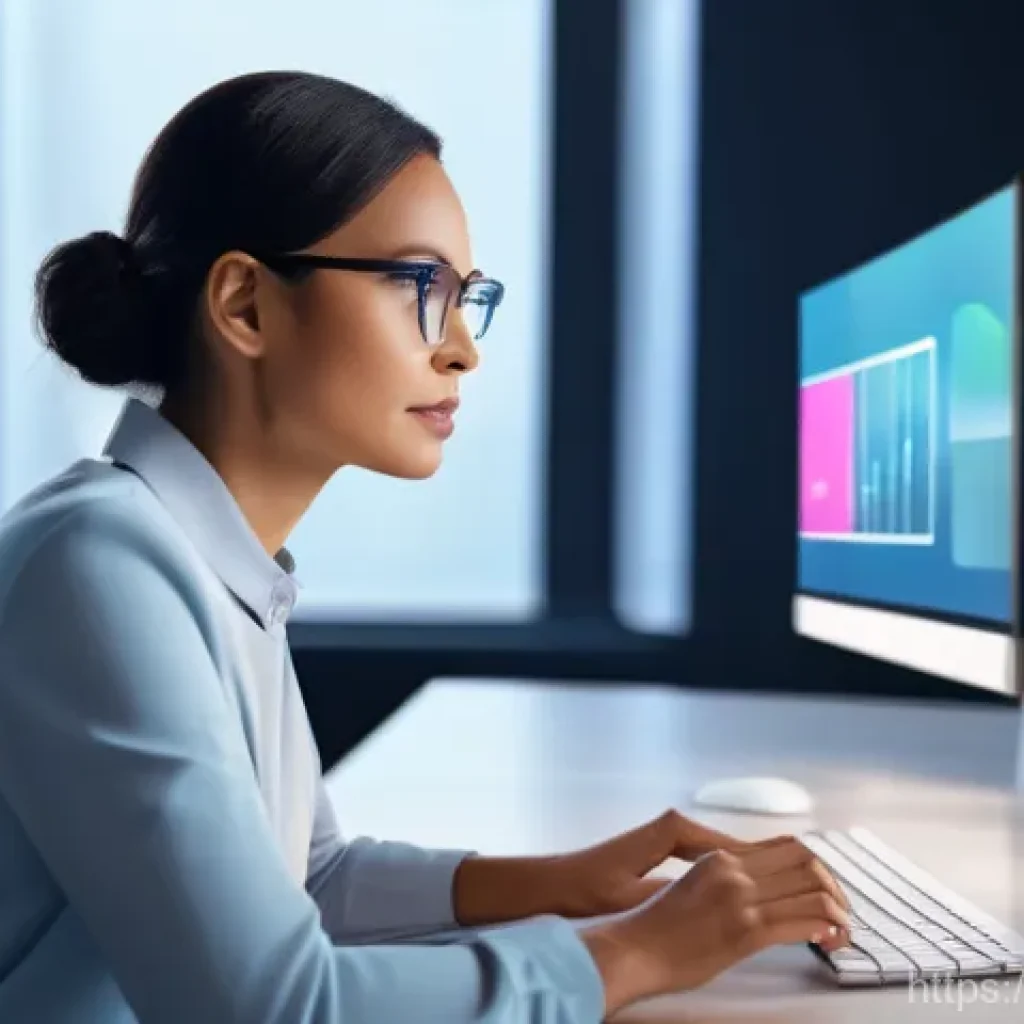 고객 피드백을 활용한 효과적인 마케팅 사례 - **Prompt 1: AI for Deep Customer Understanding**
A bright, modern office setting where a female ...