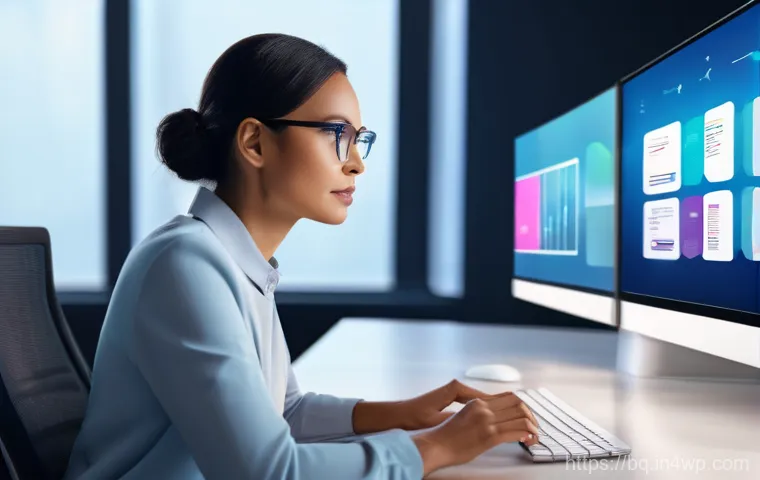 고객 피드백을 활용한 효과적인 마케팅 사례 - **Prompt 1: AI for Deep Customer Understanding**
A bright, modern office setting where a female ...
