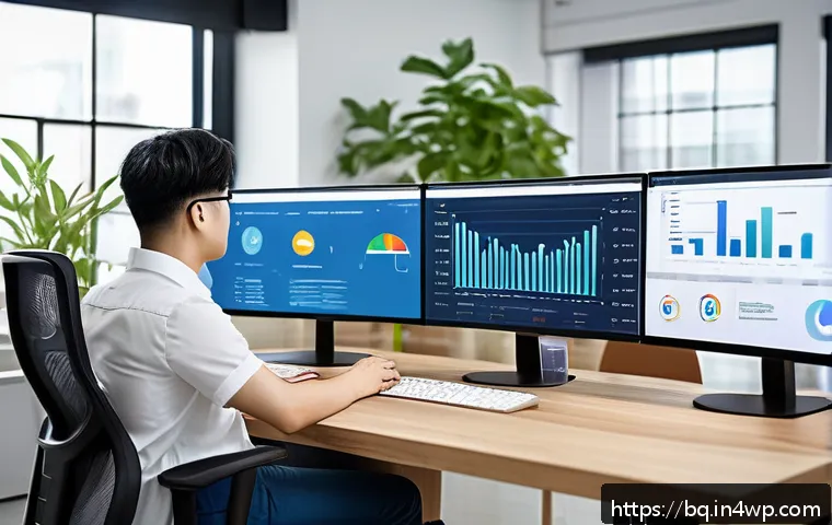 고객 피드백을 통한 제품 개선 사례 - A modern tech workspace showing a diverse team of software developers and designers analyzing detail...
