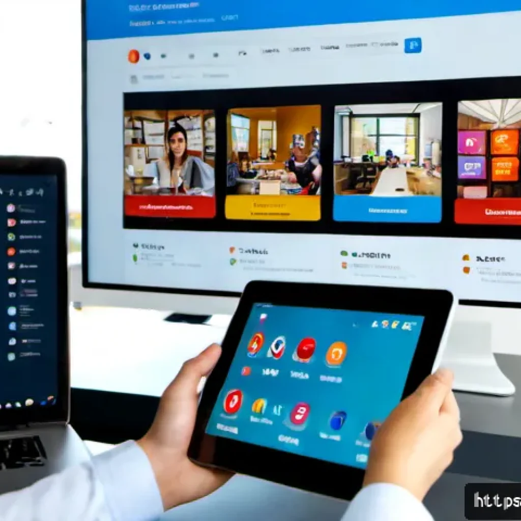 소셜 미디어에서 고객 피드백 수집하기 - Photorealistic modern marketing office, diverse customer insights team gathered around a large deskt...